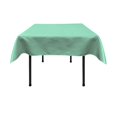 thumbnail image 1 of LA Linen Bridal Satin Square Tablecloth, 1 of 7