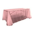 thumbnail image 1 of LA Linen Organza Rectangular Tablecloth, 1 of 7