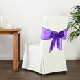 thumbnail image 1 of LA Linen Sheer Organza Chair Bow (Set of 10), 1 of 7