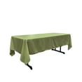 thumbnail image 1 of LA Linen Polyester Poplin Rectangular Tablecloth, 60 by 120-Inch, Sage Dark, 1 of 2