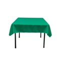 thumbnail image 1 of LA Linen Polyester Poplin Square Tablecloth, 52 by 52-Inch, Jade, 1 of 2