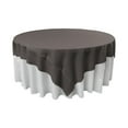 thumbnail image 1 of LA Linen Polyester Poplin Square Tablecloth, 72 by 72-Inch, Charcoal, 1 of 1