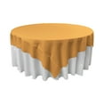 thumbnail image 1 of LA Linen Polyester Poplin Square Tablecloth, 72 by 72-Inch, Gold, 1 of 1