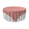 thumbnail image 1 of LA Linen Polyester Poplin Square Tablecloth, 90 by 90-Inch, Dusty Rose, 1 of 1