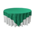 thumbnail image 1 of LA Linen Polyester Poplin Square Tablecloth, 90 by 90-Inch, Jade, 1 of 1