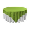 thumbnail image 1 of LA Linen Polyester Poplin Square Tablecloth, 90 by 90-Inch, Lime, 1 of 1