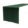thumbnail image 1 of LA Linen Polyester Poplin Table Runner 14 by 108-Inch, Hunter Green, 1 of 2