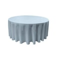 thumbnail image 1 of LA Linen Polyester Poplin Tablecloth 120-Inches Round, Blue Light, 1 of 1