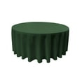 thumbnail image 1 of LA Linen Polyester Poplin Tablecloth 132-Inches Round, Hunter Green, 1 of 1