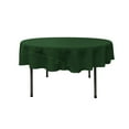 thumbnail image 1 of LA Linen Polyester Poplin Tablecloth 72-Inches Round, Hunter Green, 1 of 1