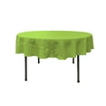 thumbnail image 1 of LA Linen Polyester Poplin Tablecloth 72-Inches Round, Lime, 1 of 1