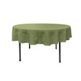 thumbnail image 1 of LA Linen Polyester Poplin Tablecloth 72-Inches Round, Sage Dark, 1 of 1