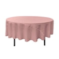 thumbnail image 1 of LA Linen Polyester Poplin Tablecloth 90-Inches Round, Dusty Rose, 1 of 1