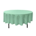 thumbnail image 1 of LA Linen Polyester Poplin Tablecloth 90-Inches Round, Mint, 1 of 1