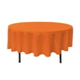 thumbnail image 1 of LA Linen Polyester Poplin Tablecloth 90-Inches Round, Orange, 1 of 4