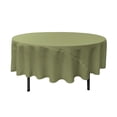 thumbnail image 1 of LA Linen Polyester Poplin Tablecloth 90-Inches Round, Sage Dark, 1 of 1