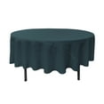 thumbnail image 1 of LA Linen Polyester Poplin Tablecloth 90-Inches Round, Teal Dark, 1 of 1