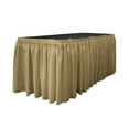 thumbnail image 1 of LA Linen Poplin Table Skirt, 1 of 7