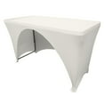 thumbnail image 1 of LA Linen Rectangular Open Back Table Cloth, 1 of 7