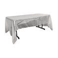 thumbnail image 1 of LA Linen Organza Rectangular Tablecloth, 1 of 7
