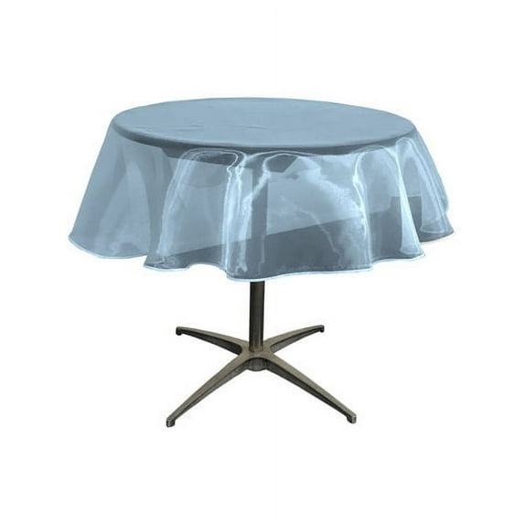 LA Linen Organza Round Tablecloth