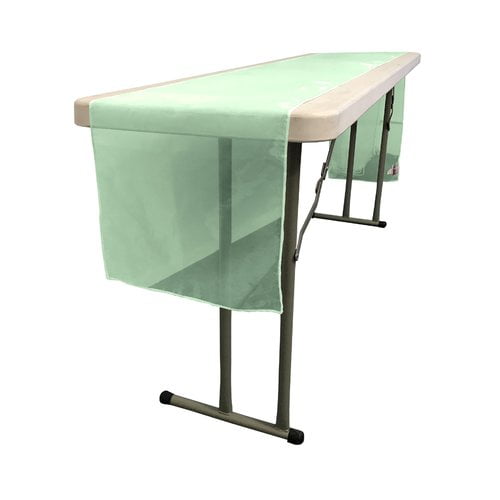 LA Linen Sheer Organza Table Runner