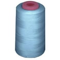 thumbnail image 1 of LA Linen ThreadLgtBlueA468 6000 Yards 100 Percent Polyester Cone Serger Thread, Light Blue - A468, 1 of 21