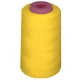 thumbnail image 1 of LA Linen ThreadYellowA047 6000 Yards 100 Percent Polyester Cone Serger Thread, Yellow - A047, 1 of 21