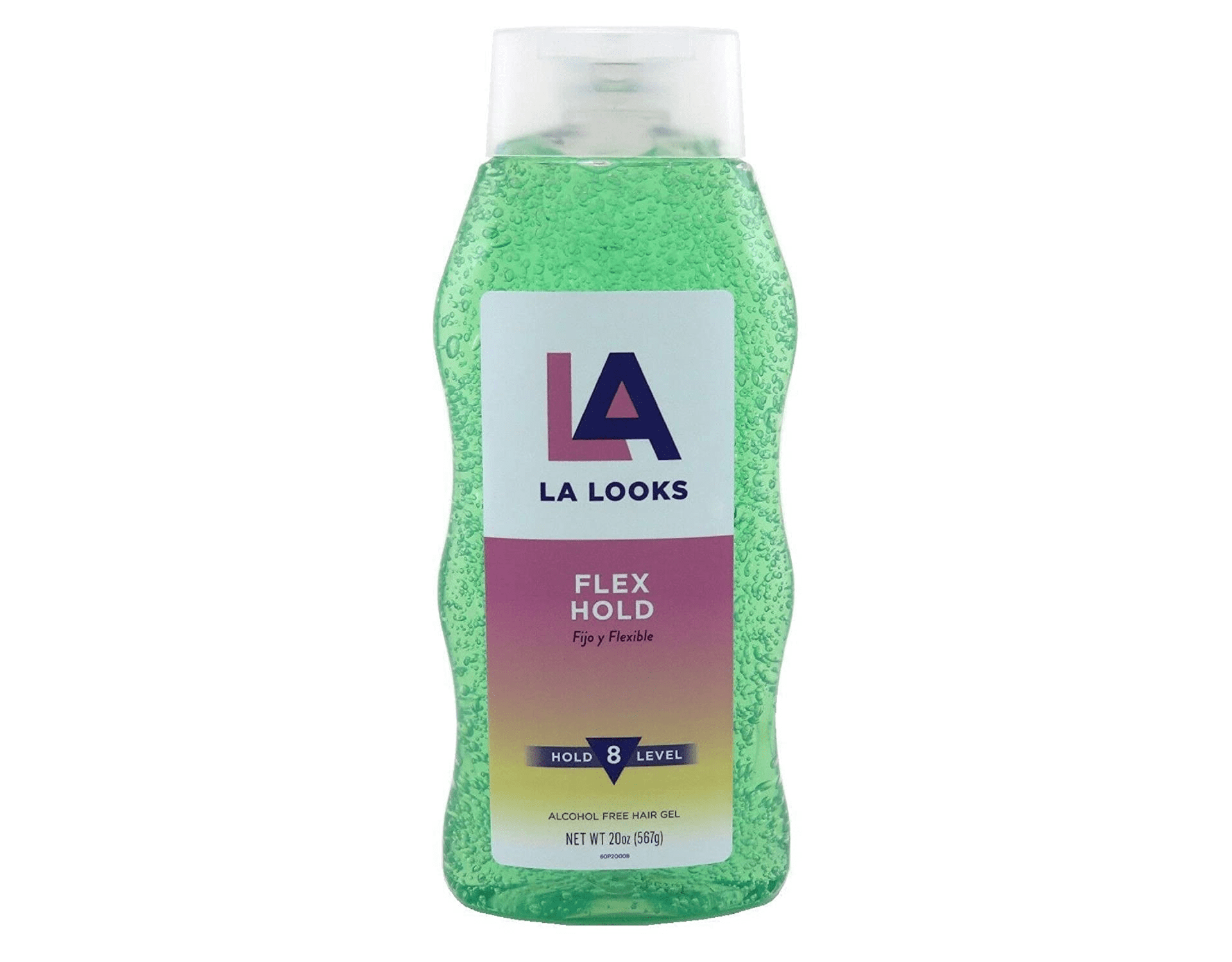 LA Looks Flex Hold Level 8 Styling Gel 20 oz. Pack of 6