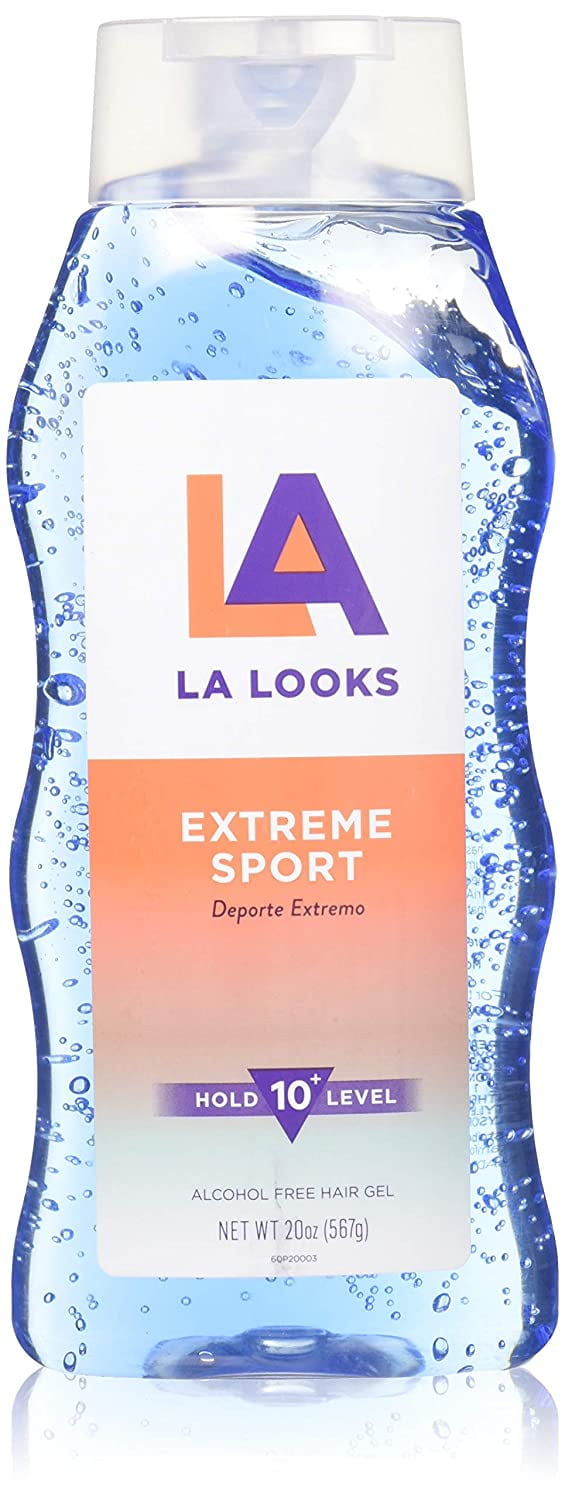 LA Looks Styling Gel Extreme Sport Hold Level 10 Plus, 20 oz, Pack of