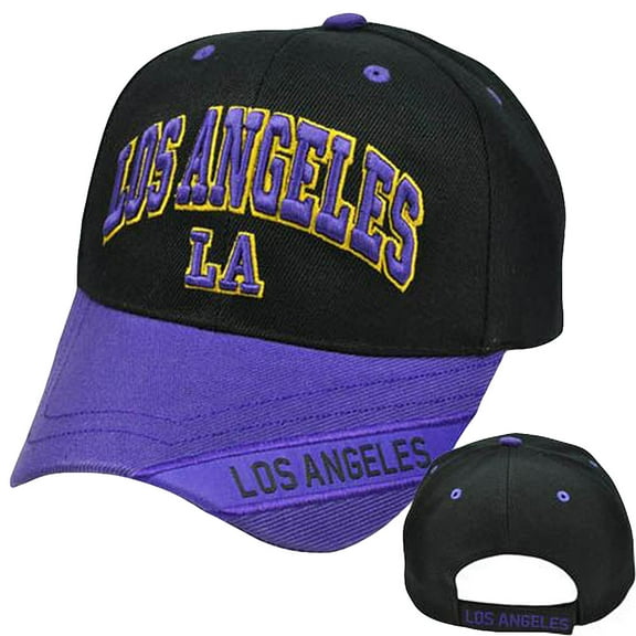 LA Los Angeles Cali Hollywood Cap Hat Acrylic Adjustable Curved Bill