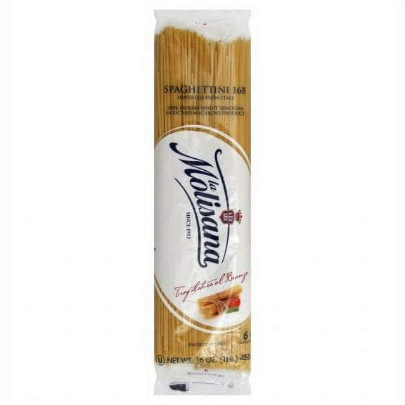 LA MOLISANA PASTA SPAGHETTINI BRONZO-16 OZ -Pack of 18