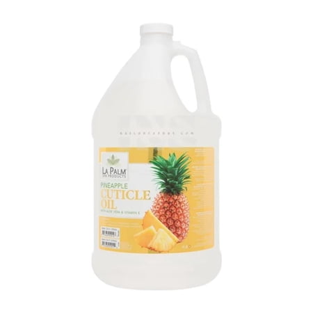 LA PALM Cuticle Oil Pineapple CLEAR Gallon