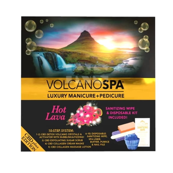LA PALM Volcano Spa 10 Steps - Hot Lava Single