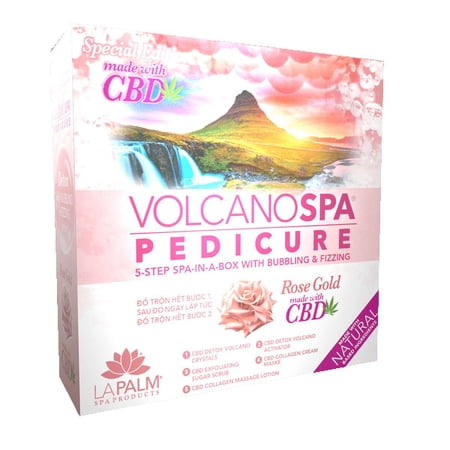 LA PALM Volcano Spa 10 Steps - Rose Gold Single