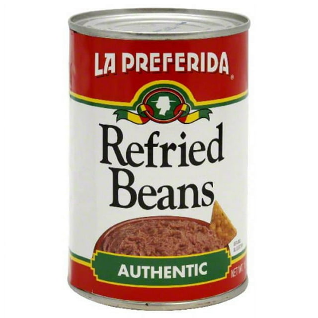 LA PREFERIDA BEAN REFRIED AUTHENTIC16 OZ Pack of 12