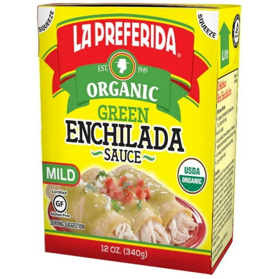LA PREFERIDA ENCHILAD SAUCE GRN TETRA 12 OZ - Pack of 10