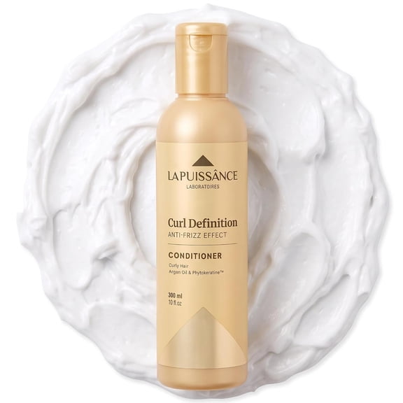 LA PUISSANCE Curl Conditioner 300ml | Moisturizes & Defines Curls | With Argan Oil & Phytokeratine | For Curly, Wavy & Coily Hair | Smooths Frizz & Enhances Shine