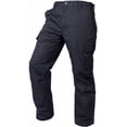 thumbnail image 1 of LAPG Men's Core Cargo Pants, Stretch Waistband, Lightweight & Durable Ripstop Cargo Pants, Navy, 30X32, 1 of 8