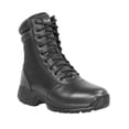 thumbnail image 1 of LAPG Men's Core 8" Side-Zip Work Boots, Lightweight and Durable Suede Leather Boots for Hiking, Motorcycling, and Outdoor Activities, Black, Size 10, 1 of 4