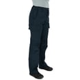 thumbnail image 1 of LAPG Women's Stretch Core Cargo Pants, Elastic Waistband, High Rise, Relaxed Fit, Outdoor Work Pants, Navy, 24-REGULAR, 1 of 8