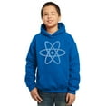 thumbnail image 1 of LA Pop Art Boy's Word Art Hooded Sweatshirt - ATOM, 1 of 2