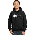 thumbnail image 1 of LA Pop Art Boy's Word Art Hooded Sweatshirt - COME TOGETHER, 1 of 2