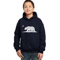 thumbnail image 1 of LA Pop Art Boy's Word Art Hooded Sweatshirt - California Dreamin, 1 of 2