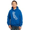 thumbnail image 1 of LA Pop Art Boy's Word Art Hooded Sweatshirt - California State, 1 of 2