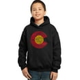thumbnail image 1 of LA Pop Art Boy's Word Art Hooded Sweatshirt - Colorado, 1 of 2