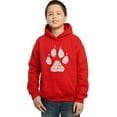 thumbnail image 1 of LA Pop Art Boy's Word Art Hooded Sweatshirt - Dog Mom, 1 of 2