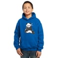 thumbnail image 1 of LA Pop Art Boy's Word Art Hooded Sweatshirt - Endangered SPECIES, 1 of 2