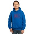 thumbnail image 1 of LA Pop Art Boy's Word Art Hooded Sweatshirt - Lyrics To The Japanese National Anthem, 1 of 2