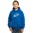thumbnail image 1 of LA Pop Art Boy's Word Art Hooded Sweatshirt - Martini, 1 of 2